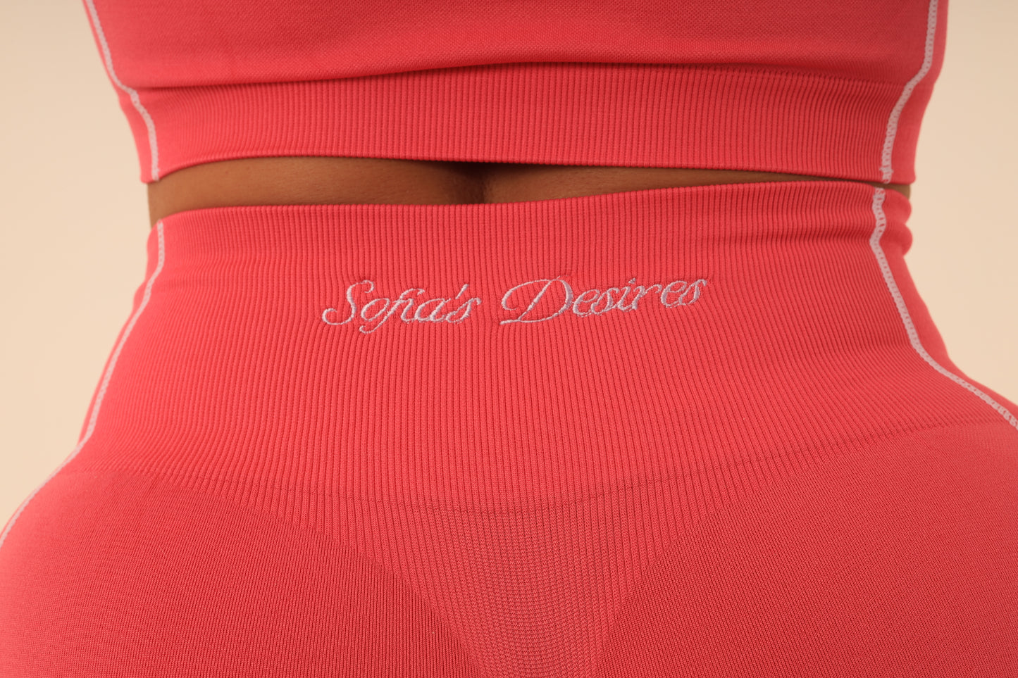 Booty Sculpt Lounge Set in Hot Pink