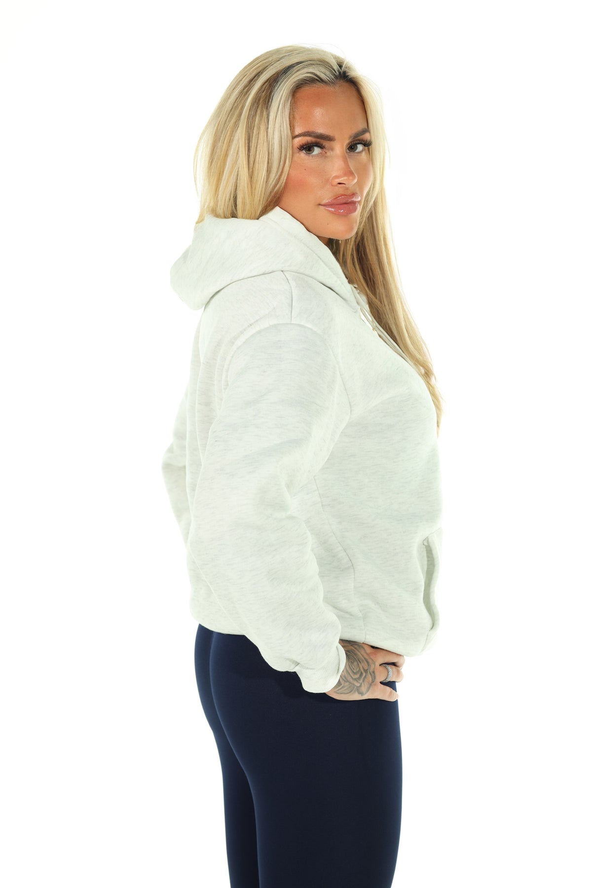 SD Signature Hoodie in Cloud Grey