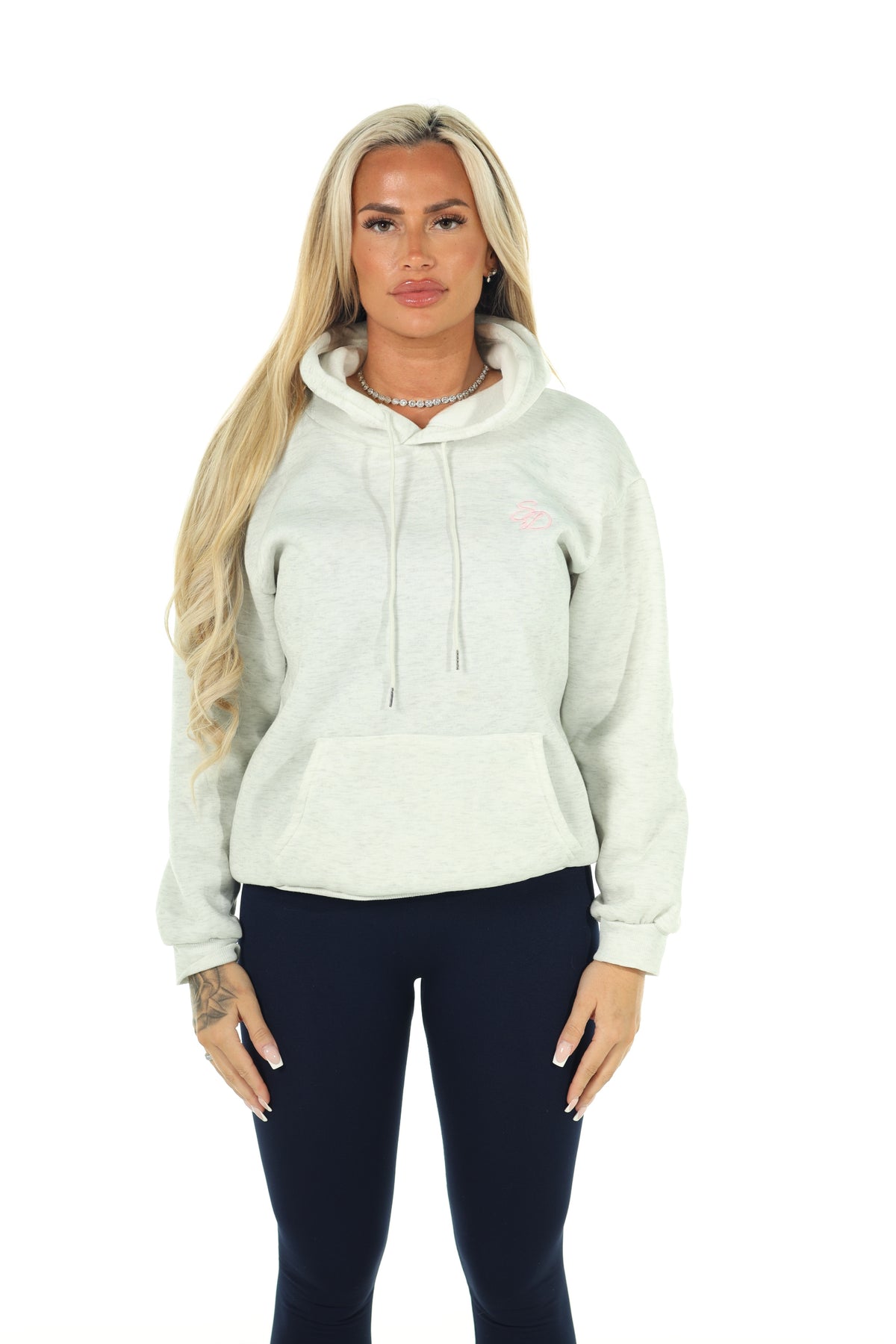 SD Signature Hoodie in Cloud Grey