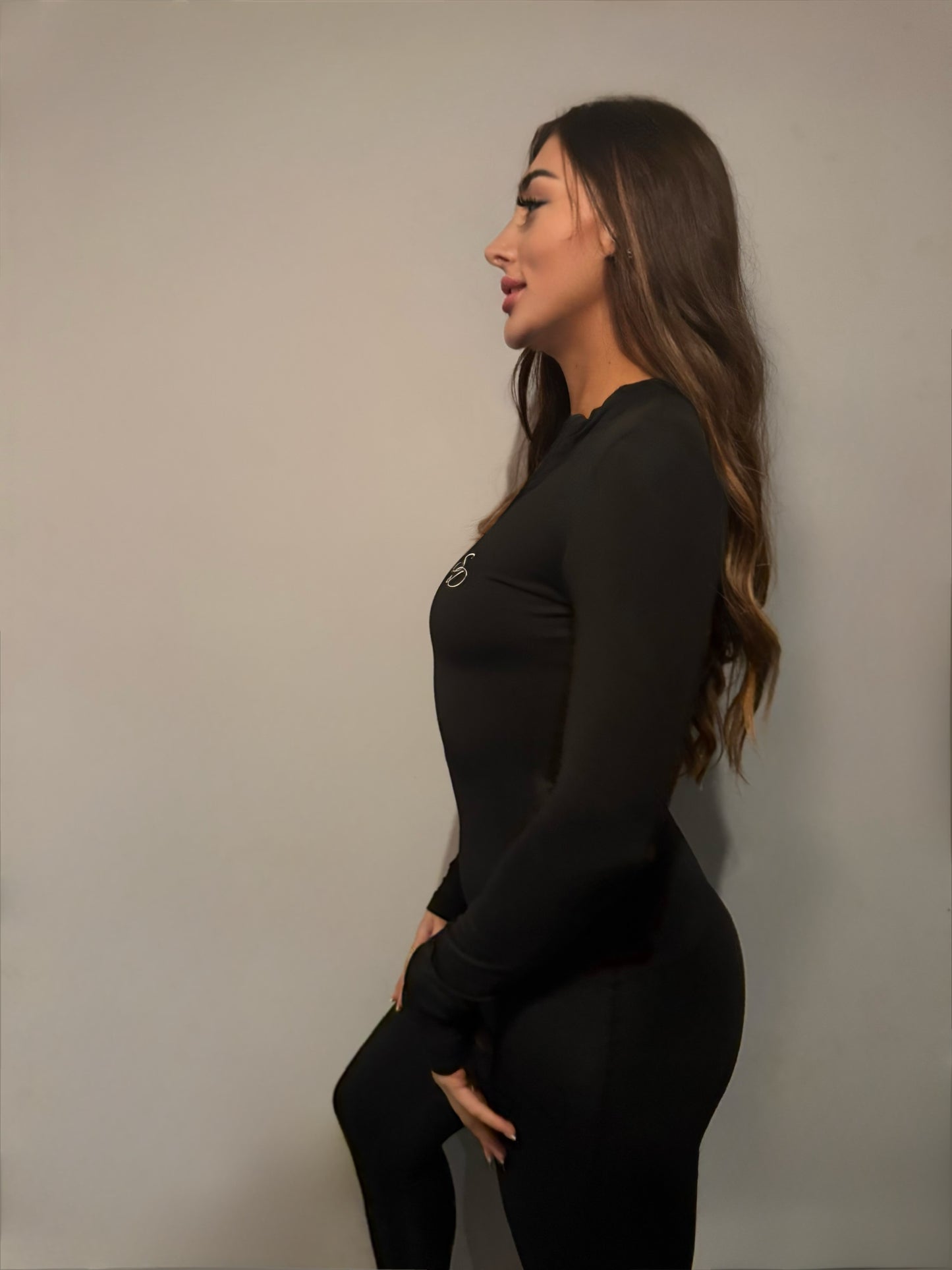 High-Stretch Thermal Sculpt Jumpsuit